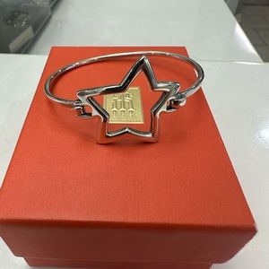 Retired James Avery Star Hook On Bracelet